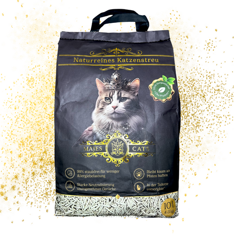 Naturreines Katzenstreu