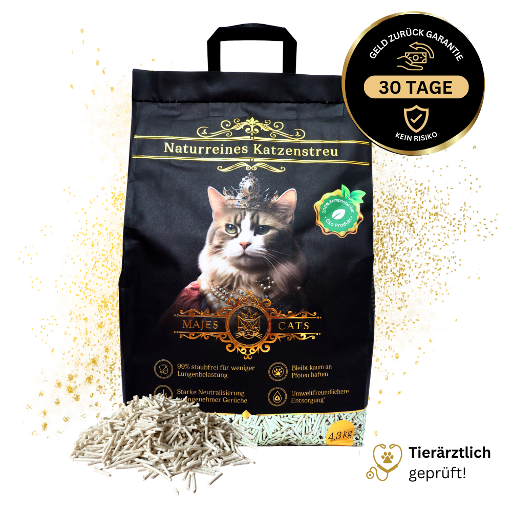 Naturreines Katzenstreu