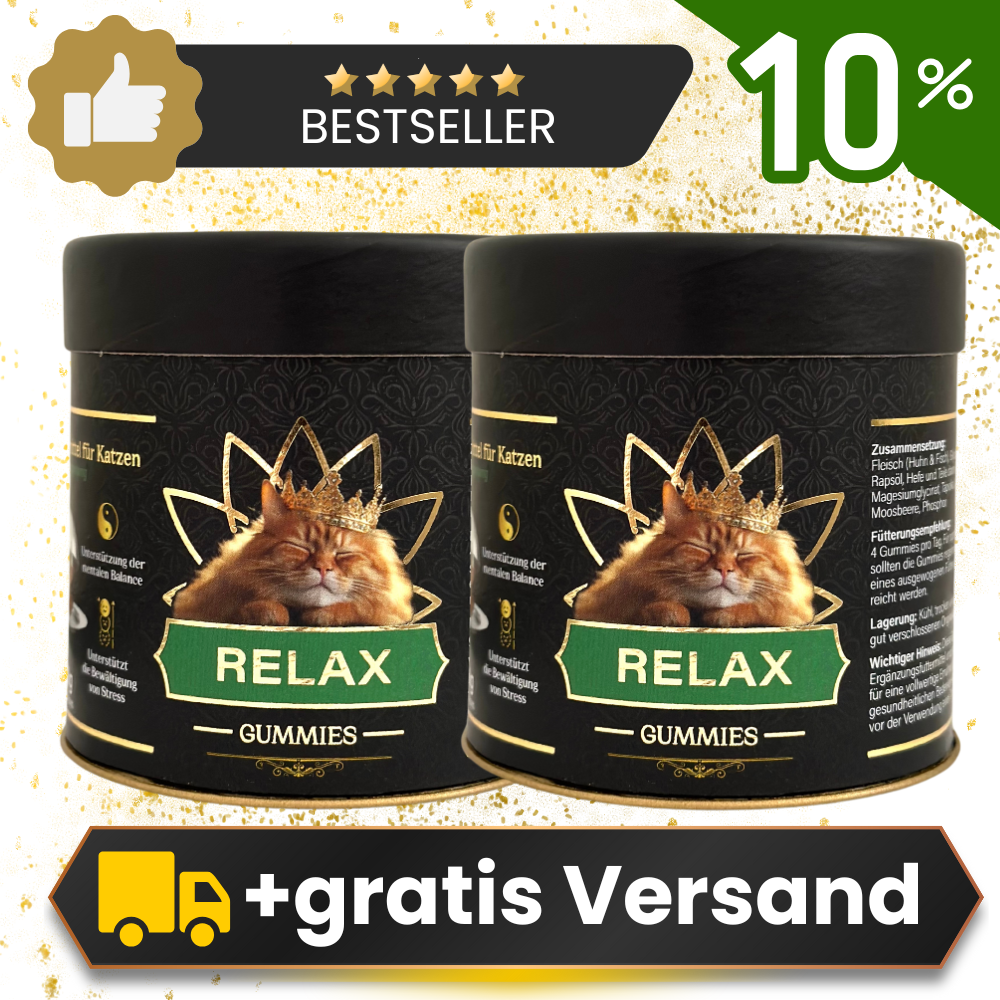 Doppelpack Relax Gummies mit 10% Rabatt und kostenlosem Versand