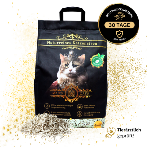 Naturreines Katzenstreu
