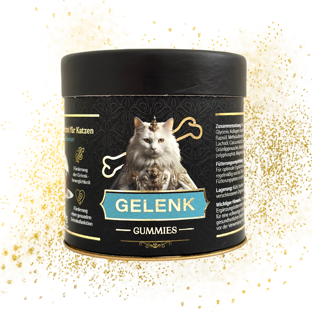 100% natürliche Gelenk Gummis für Katzen. 