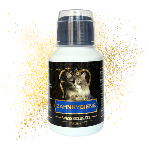 Zahnhygiene Wasserzusatz für Katzen