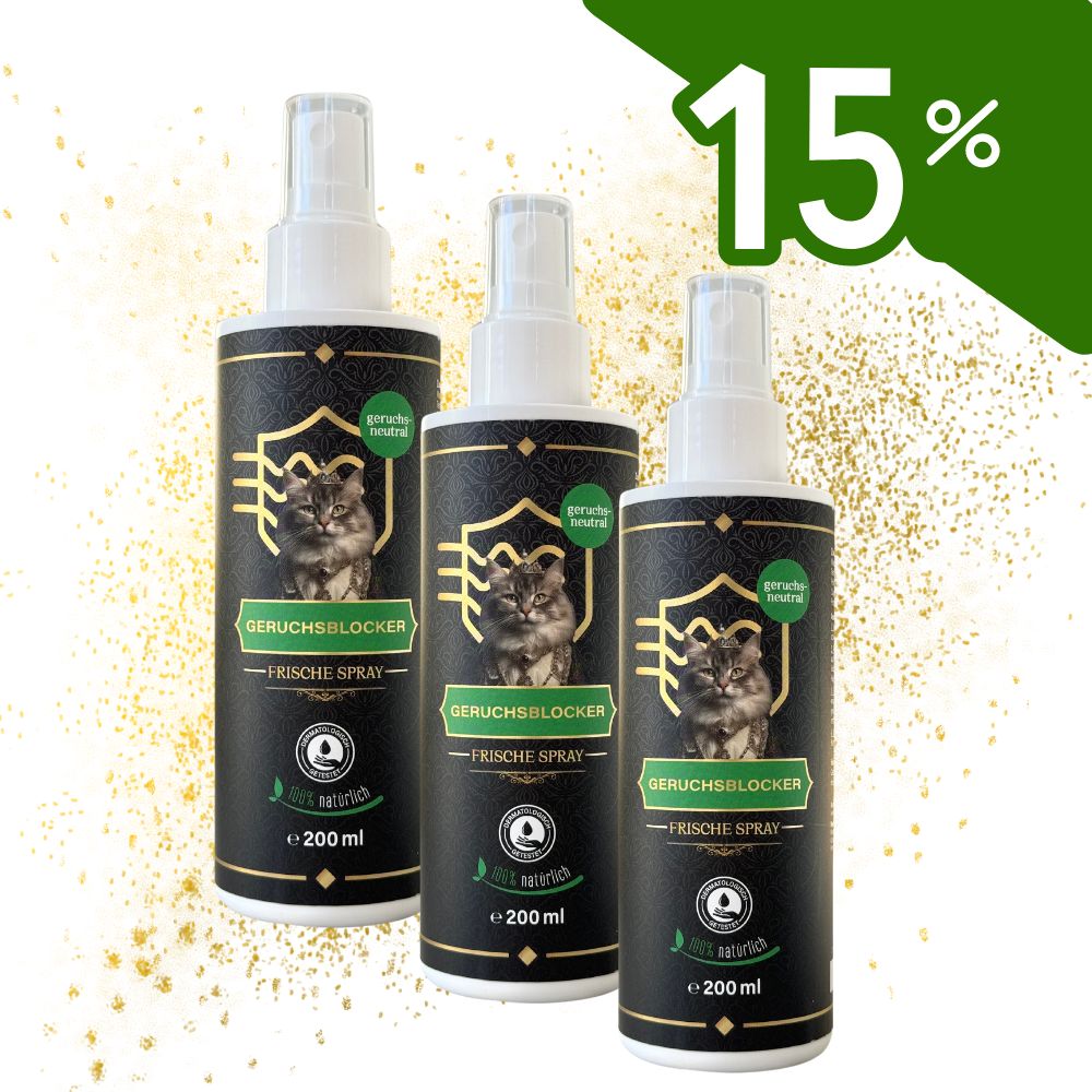 Dreierpack Geruchsblocker 15% Rabatt. 