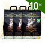 Dreierpack Katzenstreu mit 10% Rabatt
