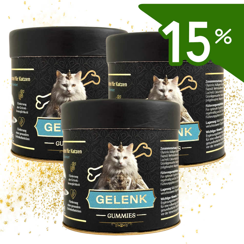 Dreierpack Gelenk Gummies mit 15% Rabatt und kostenlosem Versand