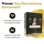 Mit der Urinüberwachung erkennst du frühzeitig Harnwegserkrankungen bei deiner Katze. 