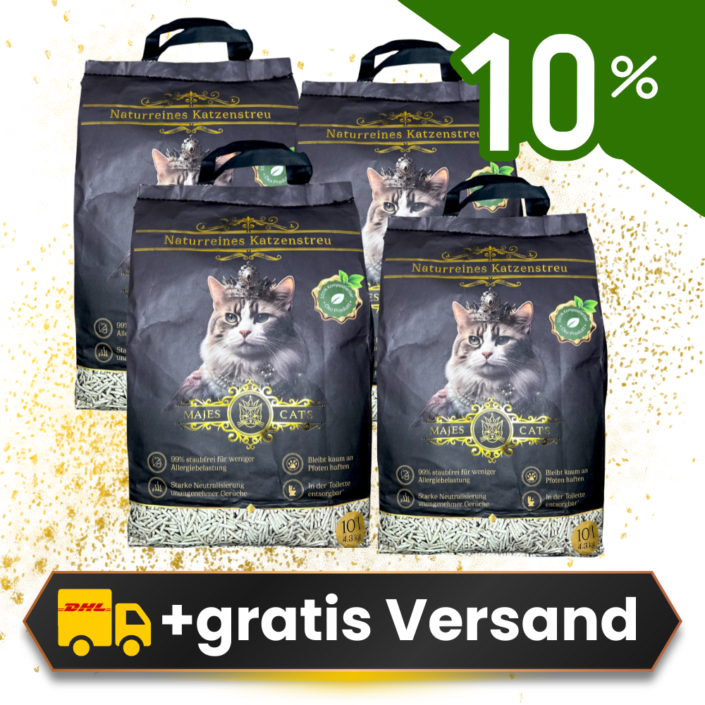 Naturreines Katzenstreu