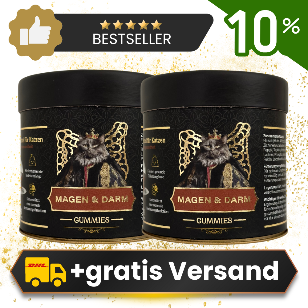 Doppelpack Magen & Darm Gummies mit 10% Rabatt und kostenlosem Versand
