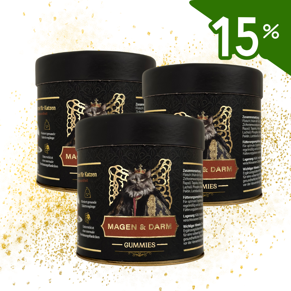 Dreierpack Magen & Darm Gummies mit 15% Rabatt
