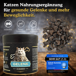 Katzen Nahrungsergänzung für gesunde Gelenke und mehr Beweglichkeit 