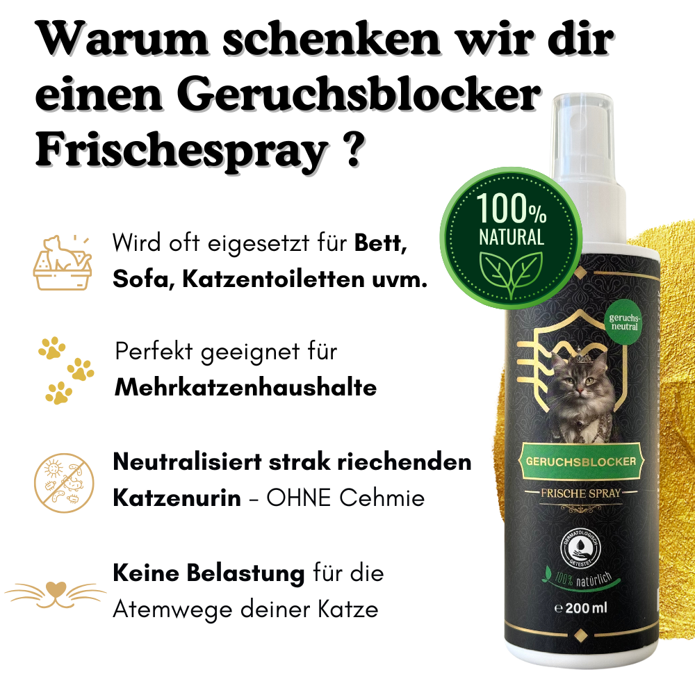 Naturreines Katzenstreu -