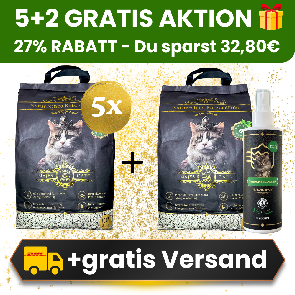 Naturreines Katzenstreu - Angebot