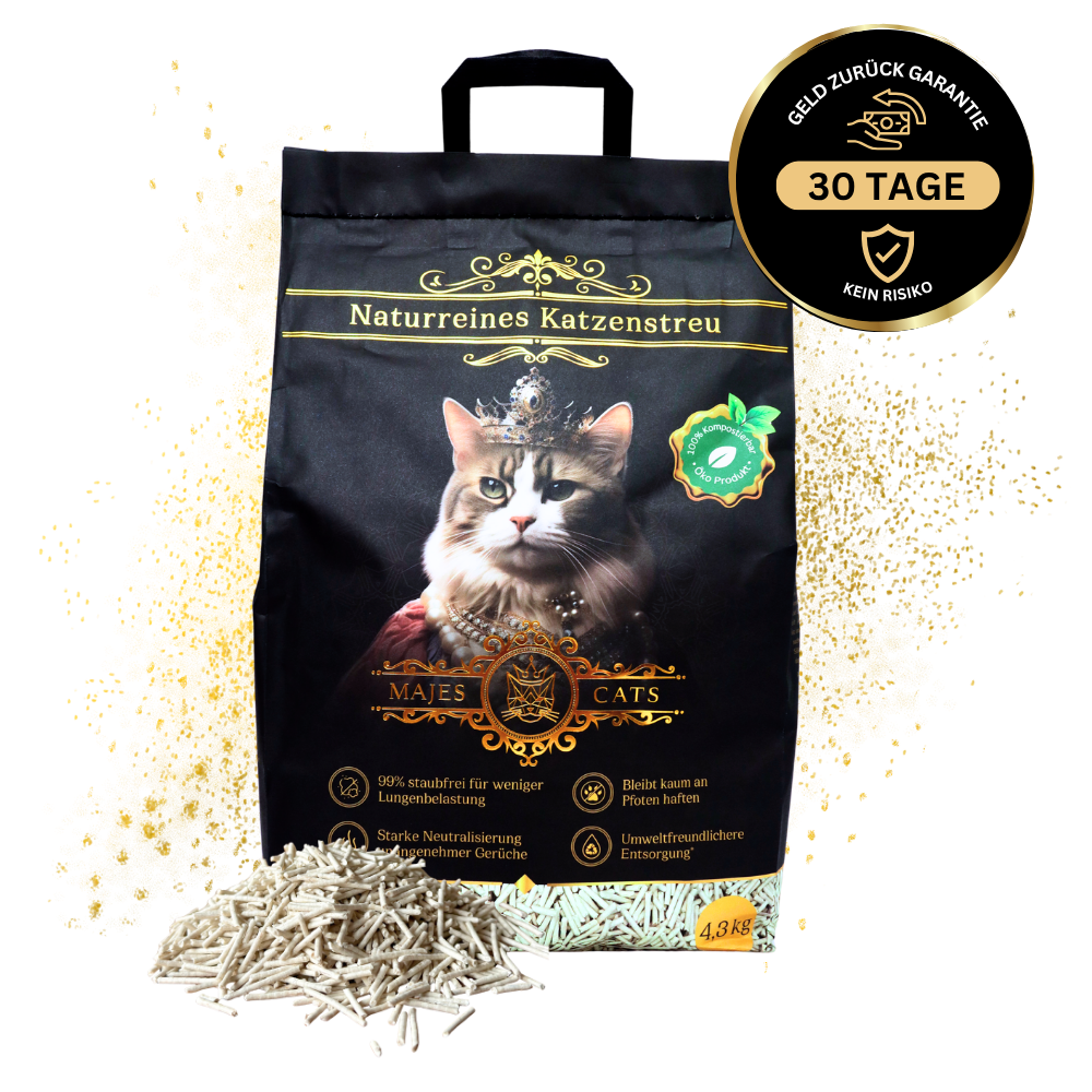 Naturreines Katzenstreu