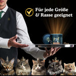 Die Magen & Darm Gummies sind geeignet für Katzen mit Verdauungsproblemen jeden Alters
