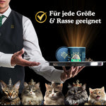 Die Relax-Gummies sind für Katzen in jeder Größe und Rasse geeignet. 