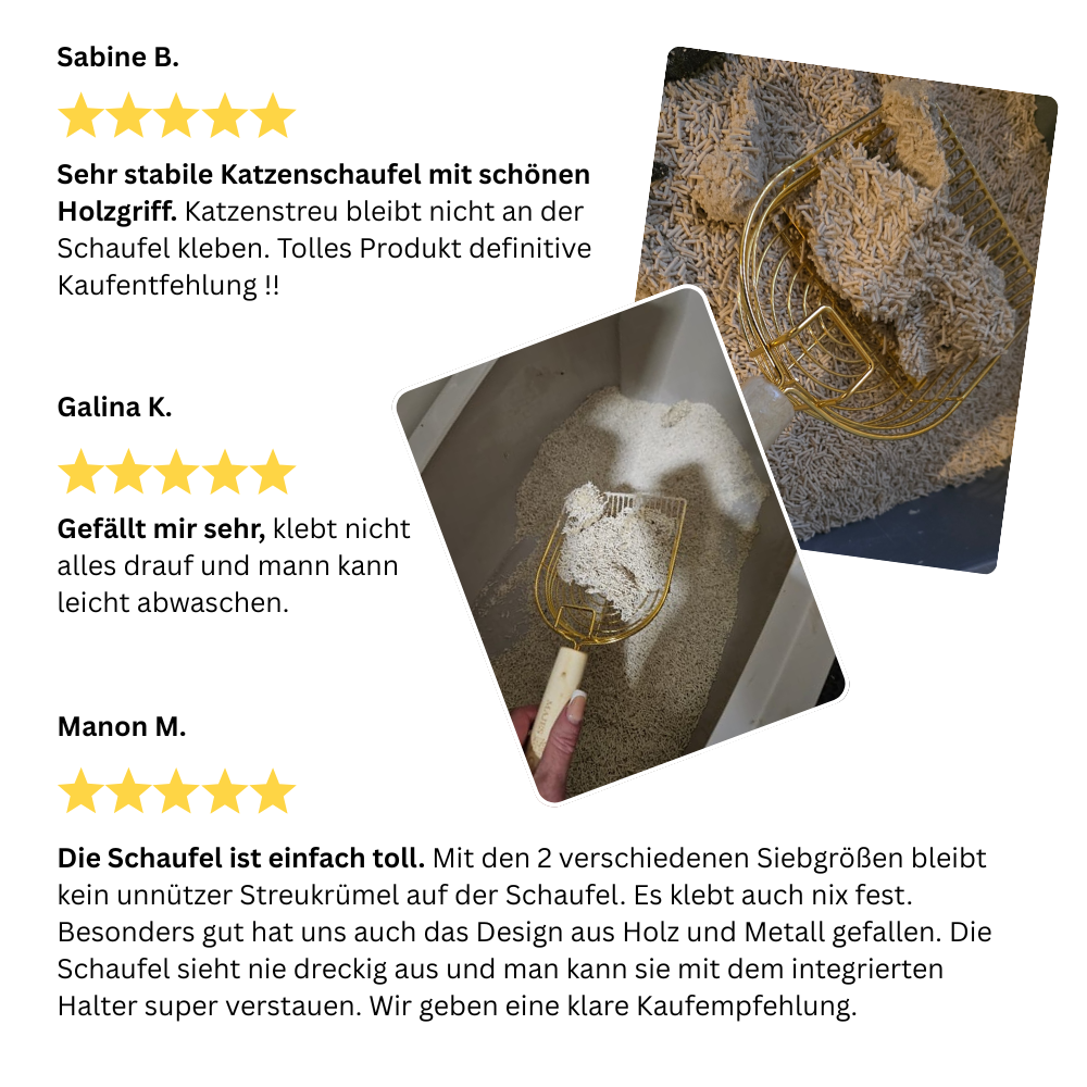 Über 40.000 Kunden sind begeistert von dieser Schaufel. 